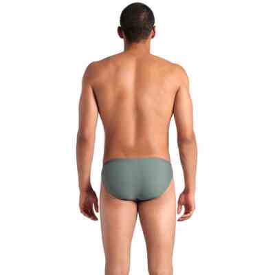 Плавки Arena Stripe Swim Briefs 007929-650 оливкй, чорний 80 (3468337395270) Винница
