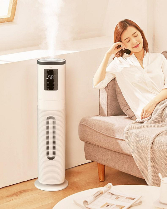 Мощный ультразвуковой увлажнитель воздуха Doctor-101 Giant на 6л с пультом ДУ и УФ-лампой. Антибактериальный Днепр - изображение 3