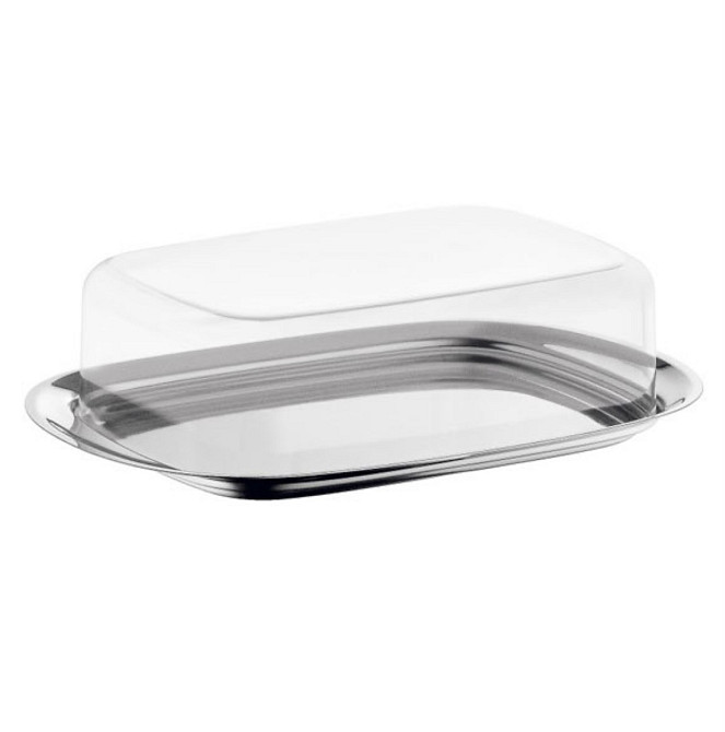 Маслянка неірж.сталь, кришка прозр. пластикова BN-186 (100 шт./ясть) Одеса - фото 1