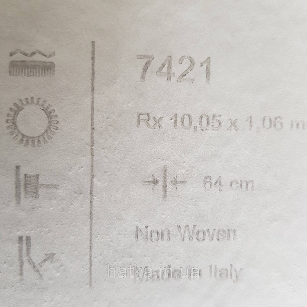 Шпалери метрові вінілові на флізелін 24 Carati Cristiana Masi листя великі золотом сріблом на сірому Київ - фото 4