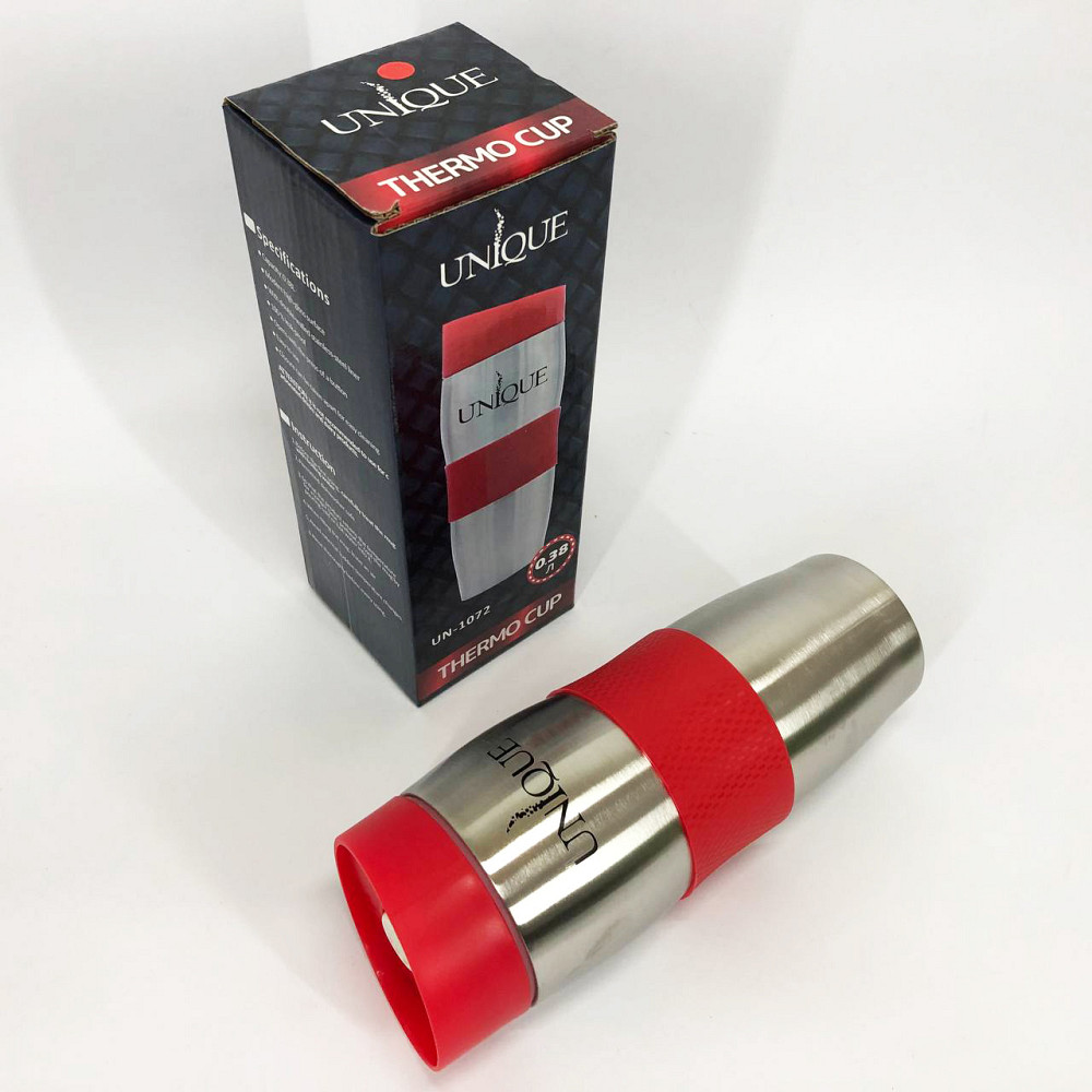 Термокружка для напитков воды UNIQUE, Хороший качественный термос, Термос питьевой туристический EQ-45 Львов - изображение 7