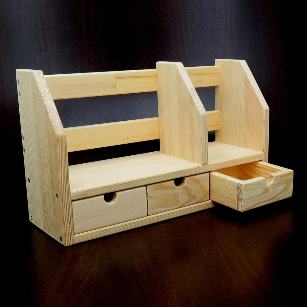 Настільна книжкова полиця "Даль" ваніль Миколаїв - фото 1