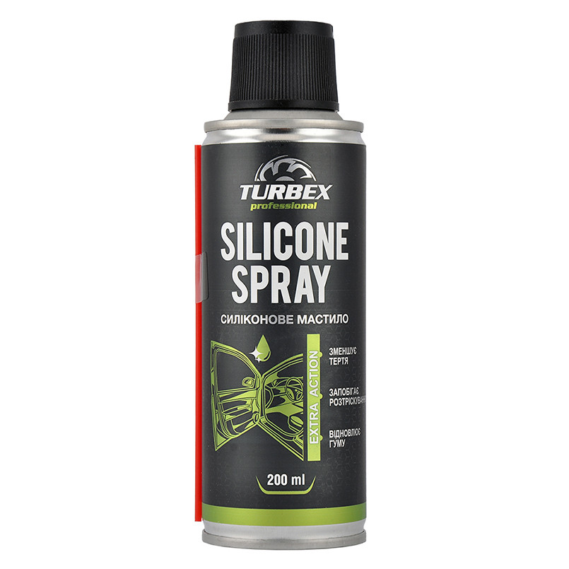Смазка силиконовая Turbex Silicone Spay 200мл Львов - изображение 1