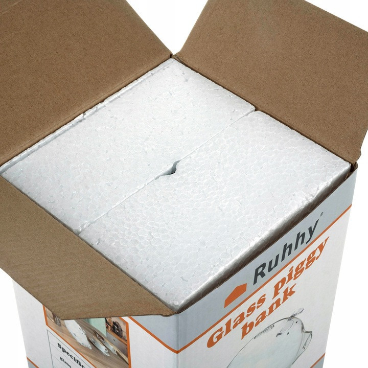 Cтеклянная Копилка для монет и банкнот в виде свиньи Ruhhy (22588) Нововолынск - изображение 6