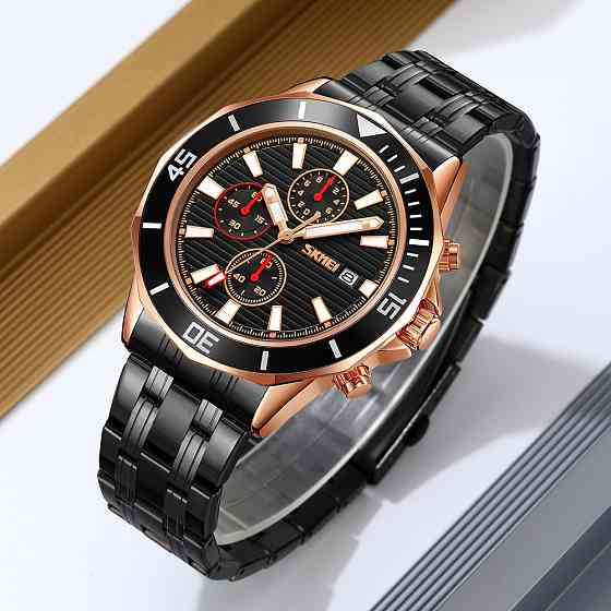Skmei 9335RGBK Rose Gold-Black SBR Київ