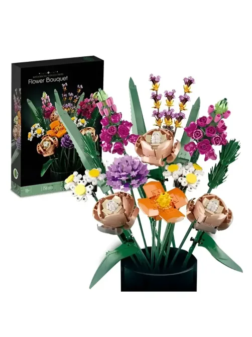 Конструктор Botanicals Expert Букет, 756 деталей, у стилі Lego-лого Київ - фото 1