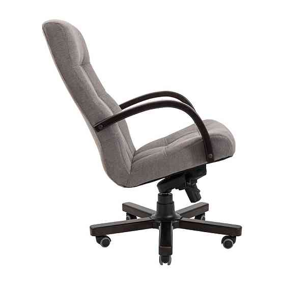 Офисное Кресло Руководителя Virginia М1 Tilt Wood Misty Серый Киев