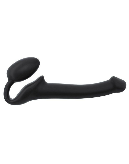 Безремінний страпон Strap-On-Me Black S, повністю регульований, діаметр 2,7 см Sex Aura Київ - фото 1