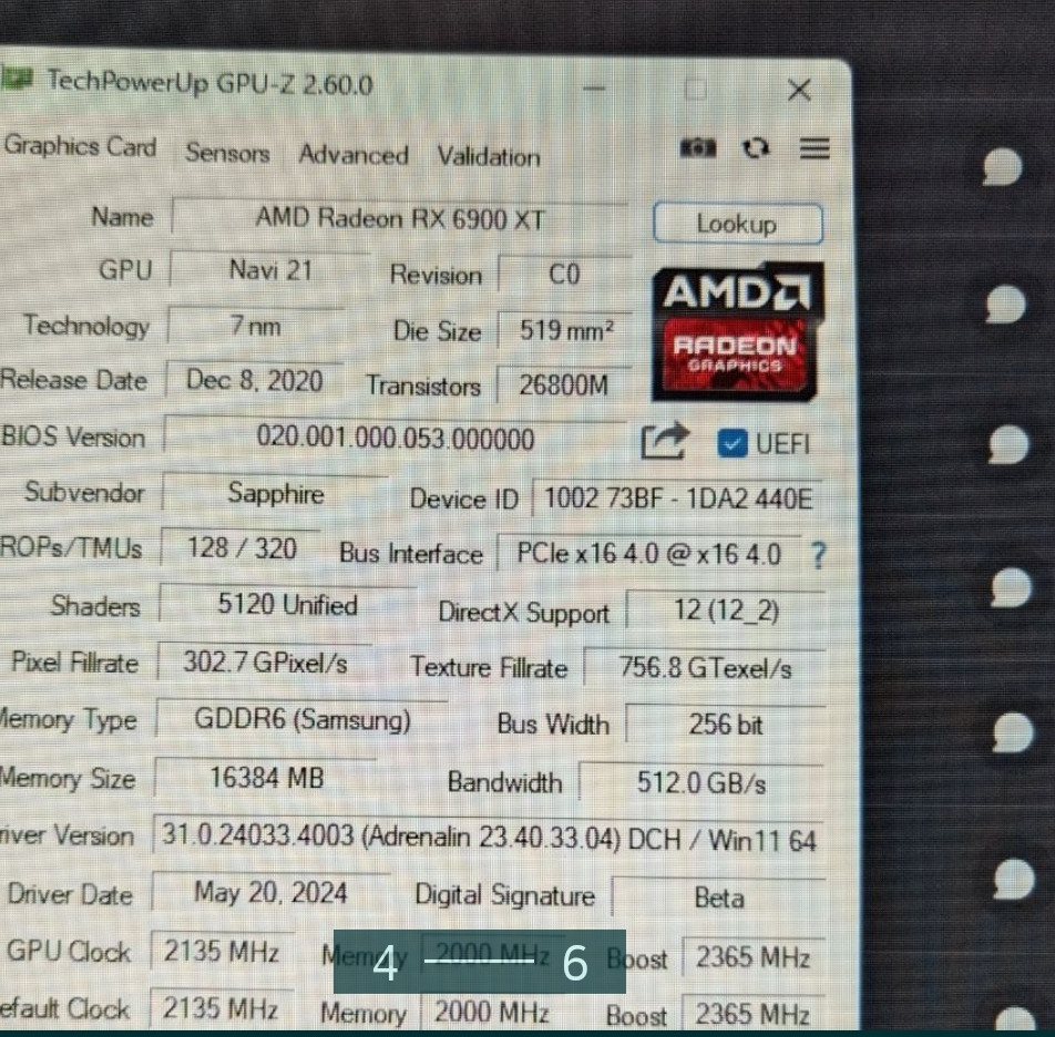 Видеокарта: Sapphire Radeon RX 6900 XT SE Nitro Киев - изображение 3