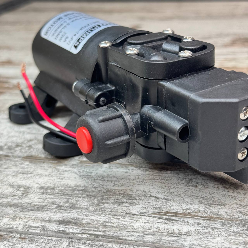 Насос водяной мембранный 12В 6л/мин 72Вт 130psi, насос высокого давления для воды Киев - изображение 4