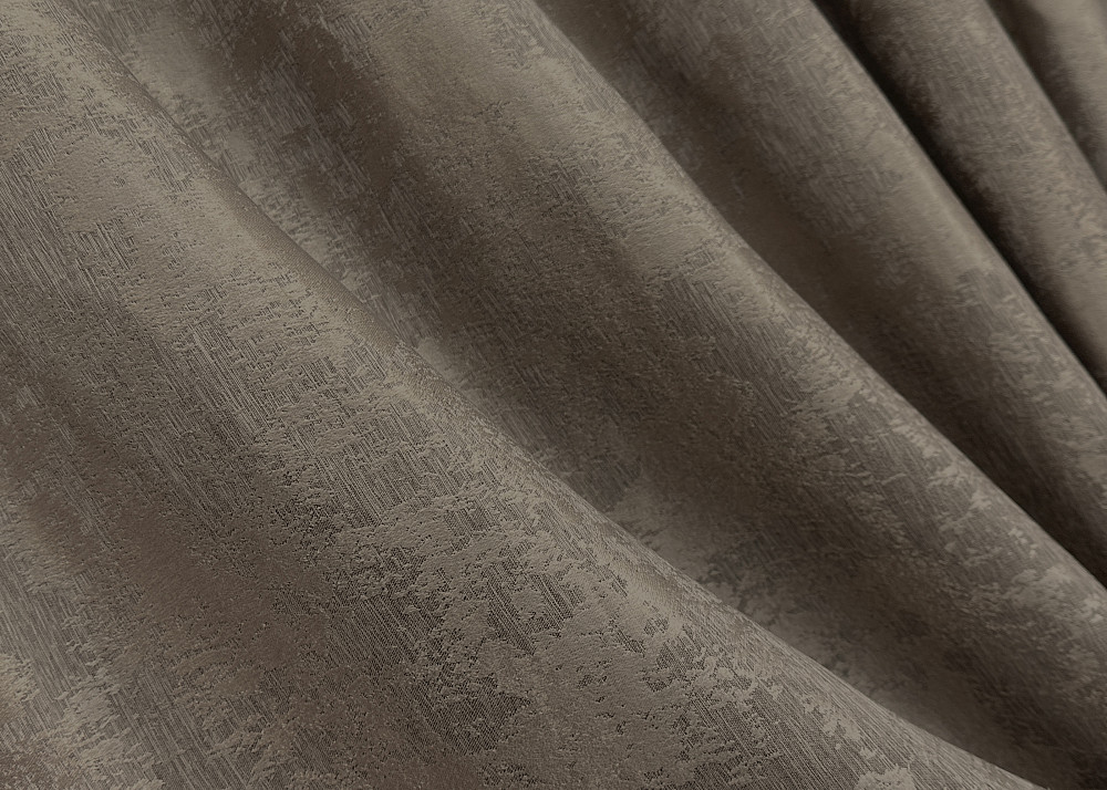 Комплект штор на люверсах VR-Textil Жаккард Sultan XO № 1486ш какао 150х250 см 2 шт (37-0251) Киев - изображение 7