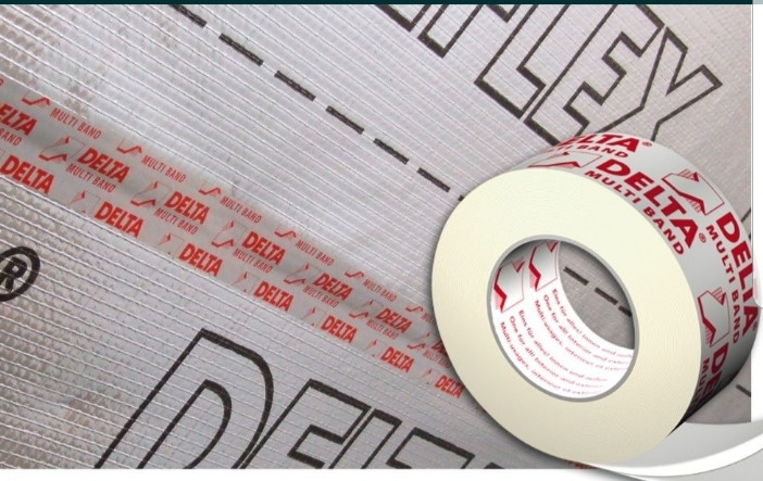 Одностороння клейка стрічка для усіх типів мембран Delta-Multi-Band M 60 Київ - фото 6