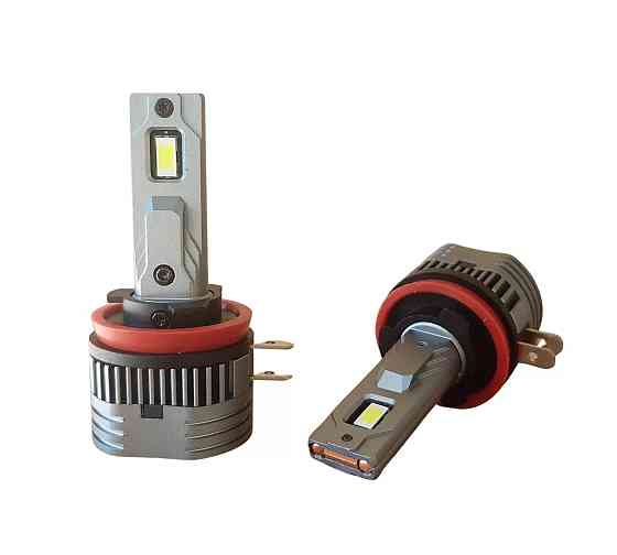Комплект светодиодных ламп QLine Alpha H11B (PGJY19-2) v3 Canbus 40W 6000K 12V (2 шт) Харьков