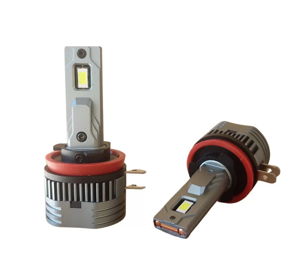 Комплект світлодіодних ламп QLine Alpha H11B (PGJY19-2) v3 Canbus 40W 6000K 12V (2 шт) Харків - фото 1