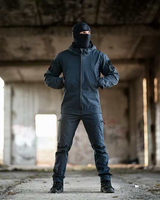 Тактичний костюм Softshell 5в1 LUNAR синій ДСНС ТР6409 Одеса - фото 3