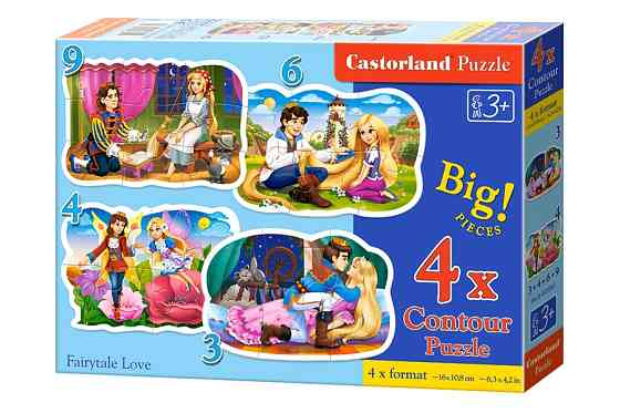 Пазлы Castorland 4х1(3,4,6,9), шт Київ