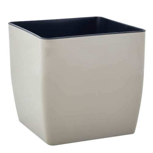 Вазон Квадро 16*16*15,5см низький какао Алеана Житомир - изображение 1