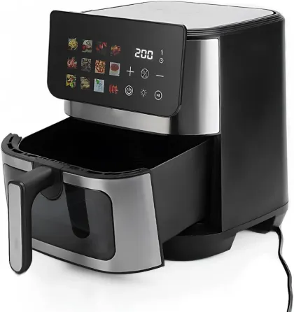 Аерофрітюрниця DOMOTEC MS-3224 12 л 4500 Вт з LED-дисплеєм, подвійними ТЕНами та циркуляцією повітря Одеса