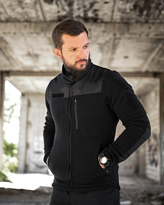 Тактическая флисовка PATRIOT police с жетоном  ВТ6496 Одесса - изображение 2