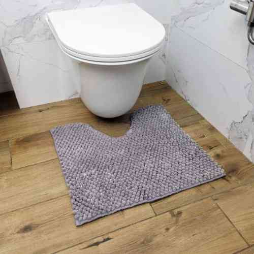 Килимок для ванної кімнати 55*50см U-виріз Ананас Promo граніт мікрофібра Дариана Житомир