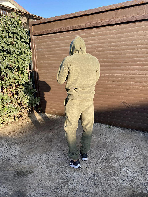 Мужской теплый костюм двойка: кофта и штаны двусторонний флис Полар Одесса - изображение 4