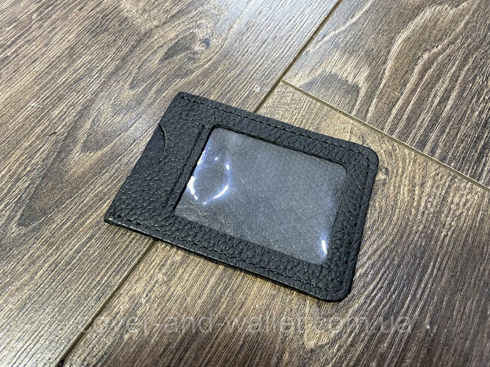 Стильний шкіряний картхолдер, обкладинка на права PS Leather Київ - фото 5