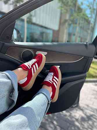 Dino Vittorio Кеди жіночі Dino Vittorio червоні натуральна замша 37-40 розміри (2408/131/250) Коломия