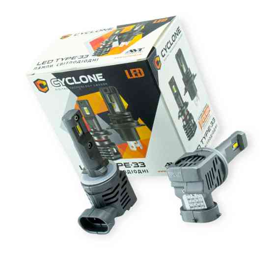 Автолампа LED H27 12V Type 33 12W 5000K 4800L радіатор Мукачево