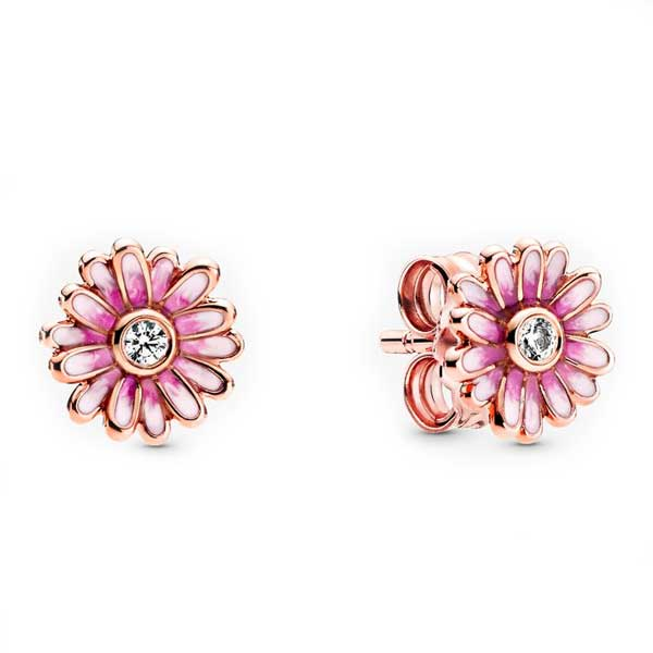 Срібні сережки   "Рожеві Ромашки" 288773C01 MasterSem Київ - фото 1