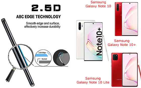 Захисне скло ArmorGlass для Samsung Galaxy Note 10, Galaxy Note 10+, Galaxy Note 10 Lite – стійке до подряпин та ударів Київ