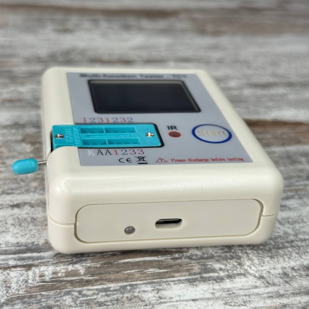 Універсальний тестер TC1 для діагностики та розпізнавання електронних компонентів Київ - фото 3