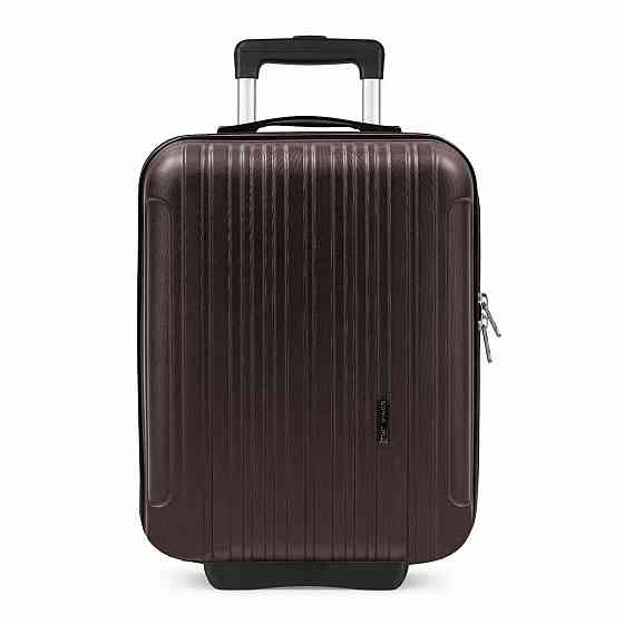Валіза пластикова WINGS 2011 коричнева 38х30х18,5 см 2 колеса Київ