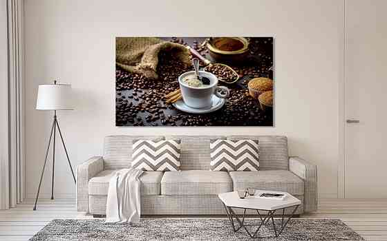 Картина холст в гостиную / спальню  Кава   MLP_324 80x120 см Киев