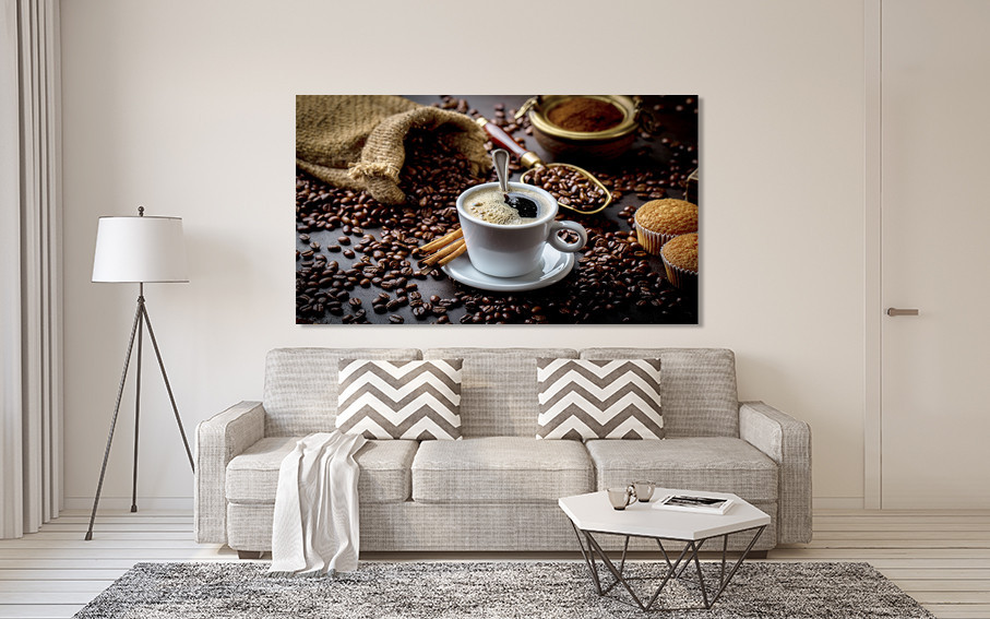 Картина холст в гостиную / спальню  Кава   MLP_324 80x120 см Киев - изображение 2