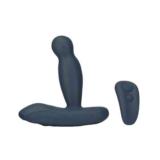 Массажер простаты с ротацией и вибрацией Lux Active Revolve, пульт ДУ Sex Aura Киев
