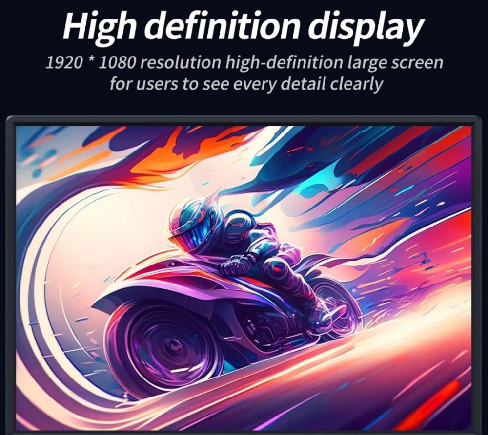 Монітор Ігровий портативний. MUCAI 15.6" 144Hz. 100%sRGB. Харків - фото 3