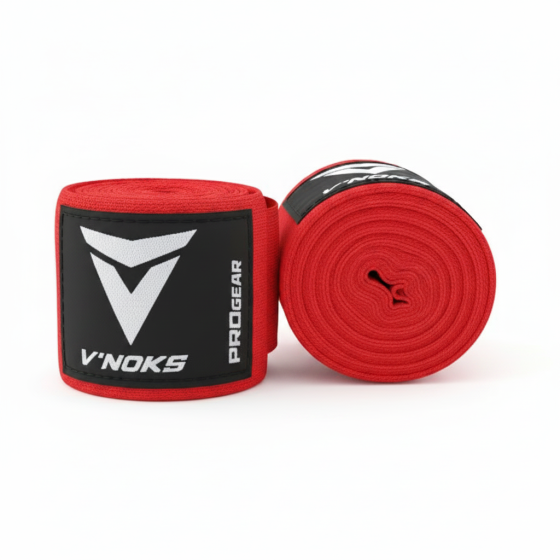 Бинти боксерські V`Noks 4,5m Red Кам'янське