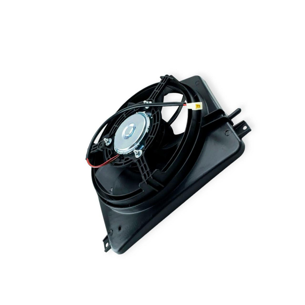 Вентилятор электрический 2108, 2109, 21099, 2113, 2114, 2115 в сборе Decaro радиатора Мукачево - изображение 1