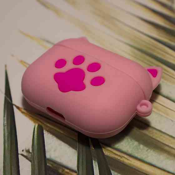 Чехол for AirPods Pro 3D CAT Pink Киев