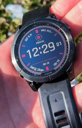 Смарт -Часы ТОП ! Garmin Fenix 7X Solar. Карты Украинская Мова! NFC Киев - изображение 1