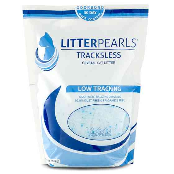 Litter Pearls TrackLess ЛІТТЕР ПЕРЛС ТРАКЛЕС кварцовий силікагелевий наповнювач для туалетів котів Київ
