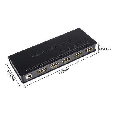 Розгалужувач PowerPlant HDMI 1x4 V1.4 (CA911509) Вінниця - фото 2