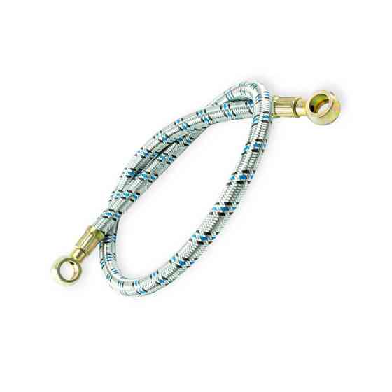 Шланг тиску нержавіючий. обплетення (болт 14) 80см низького Мукачево