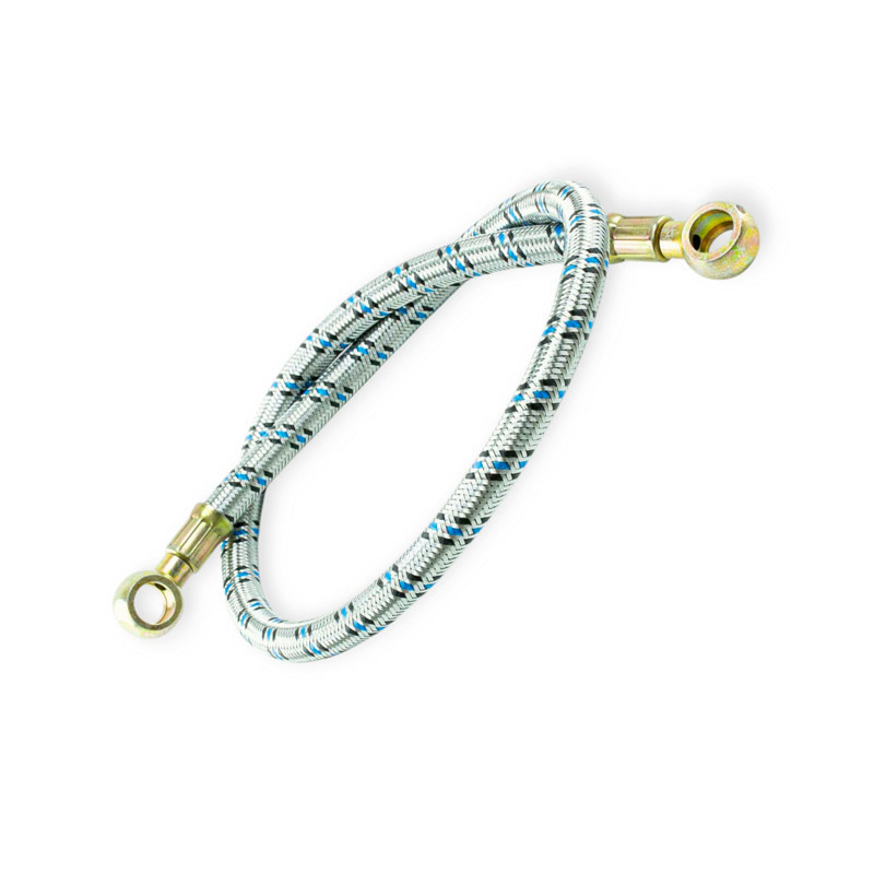 Шланг тиску нержавіючий. обплетення (болт 14) 80см низького Мукачево - фото 1