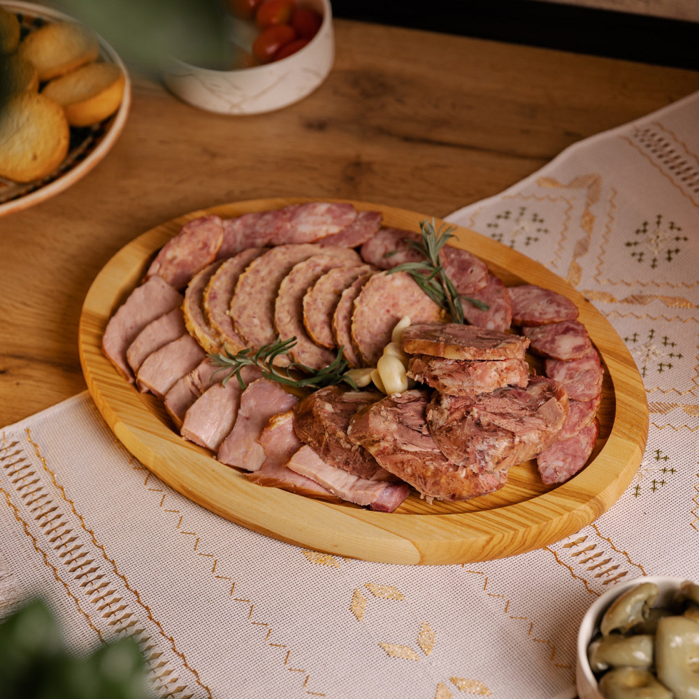 Lugi Овальна дошка 35×25 см для подачі нарізок, ясен T26W250 Коломыя - изображение 4