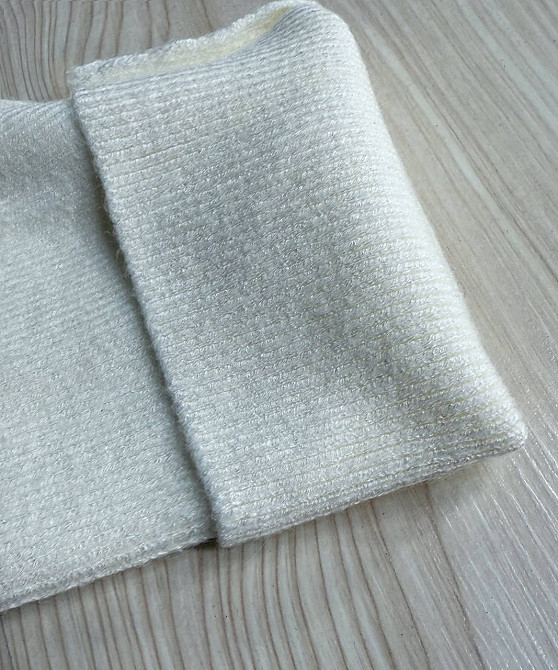 Лосины женские My fashion 301 вязаные теплые трикотажные с высокой талией one size белые, белый, one size Киев - изображение 5