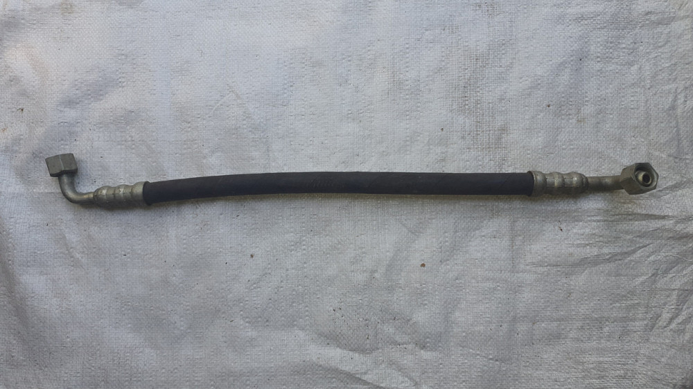 Рукав високого тиску гайка-гайка (зігнута трубка) 700 мм. М24х1.5. Харків - фото 1