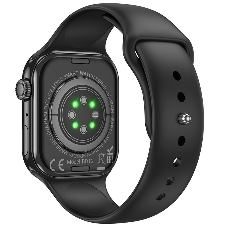 Смарт-годинник BOROFONE BD12 51mm. 190 mAh. IPX4 Smart sports watch (call version) Black Київ - фото 4