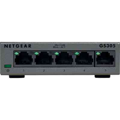 Комутатор мережевий Netgear GS305 (GS305-300PES) Вінниця