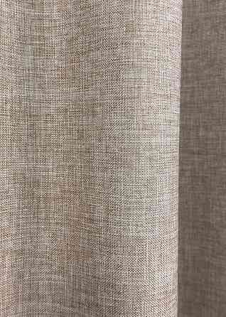 Шторна тканина льон фактурний легкий, колекція “ALORA-TON” колір бежевий 1874ш Київ